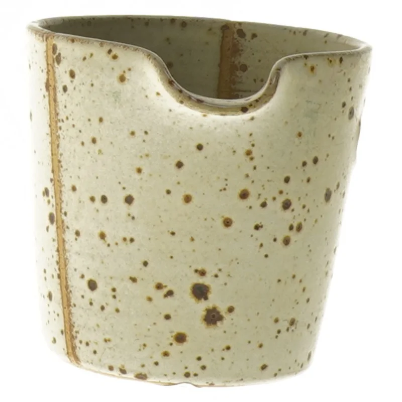 Keramisk mælkekande fra Følle (str. 8 cm)