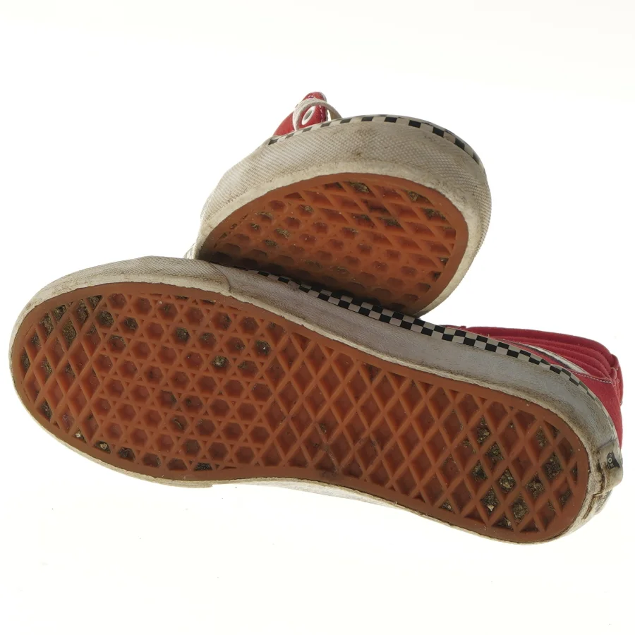 Røde Vans højtop sneakers fra Vans (str. 36 )