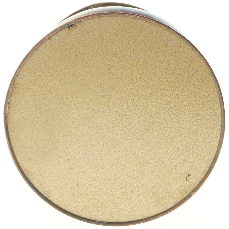 Kobberspand med hank (str. Ø 28 cm)