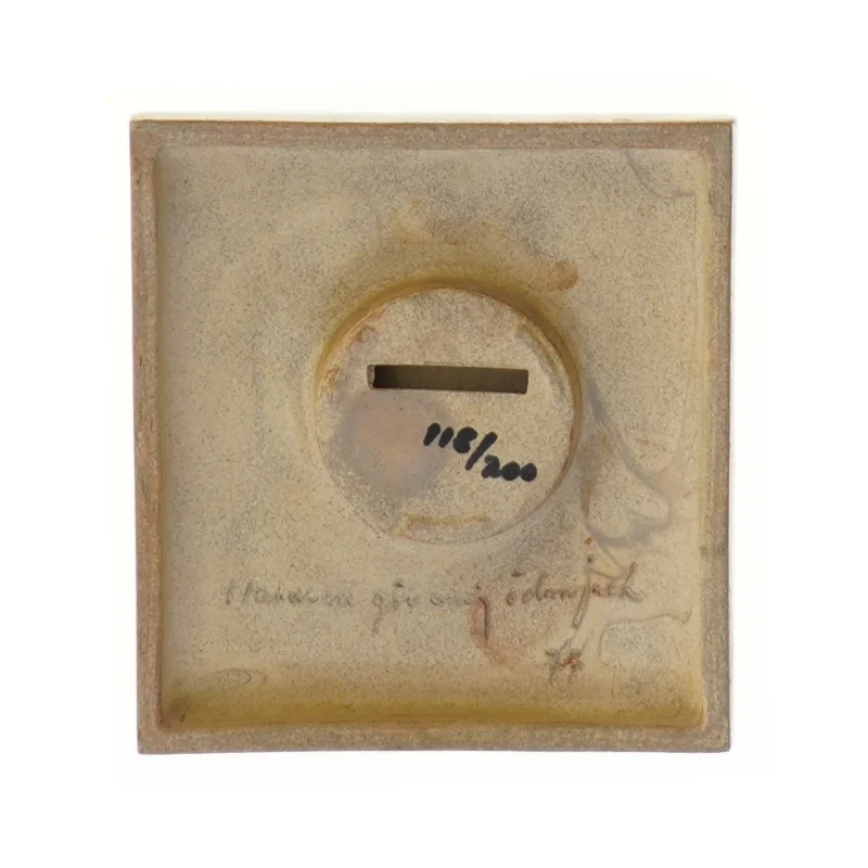 Keramisk relief (str. 16x15 cm)