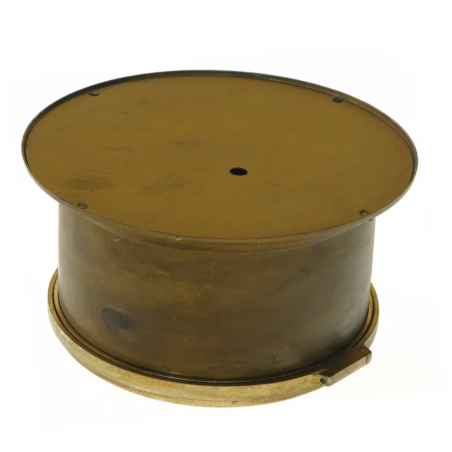 Fyrkat messingbarometer Quartz (str. Ø 15x9,5 cm)