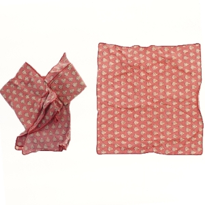 Dekorative stofservietter (str. 4 stk 37x39 cm)