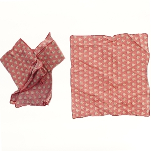 Dekorative stofservietter (str. 4 stk 37x39 cm)