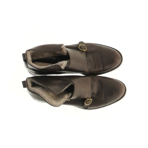 Fratelli Rossetti skindstøvler med ægte pelsfor (str. 40 )