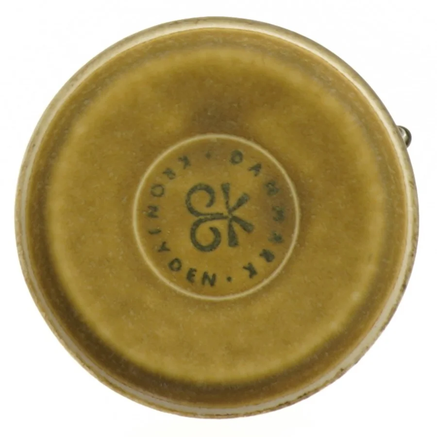 Marmeladekrukke med hank fra Kronjyden (str. Ø 10 cm)