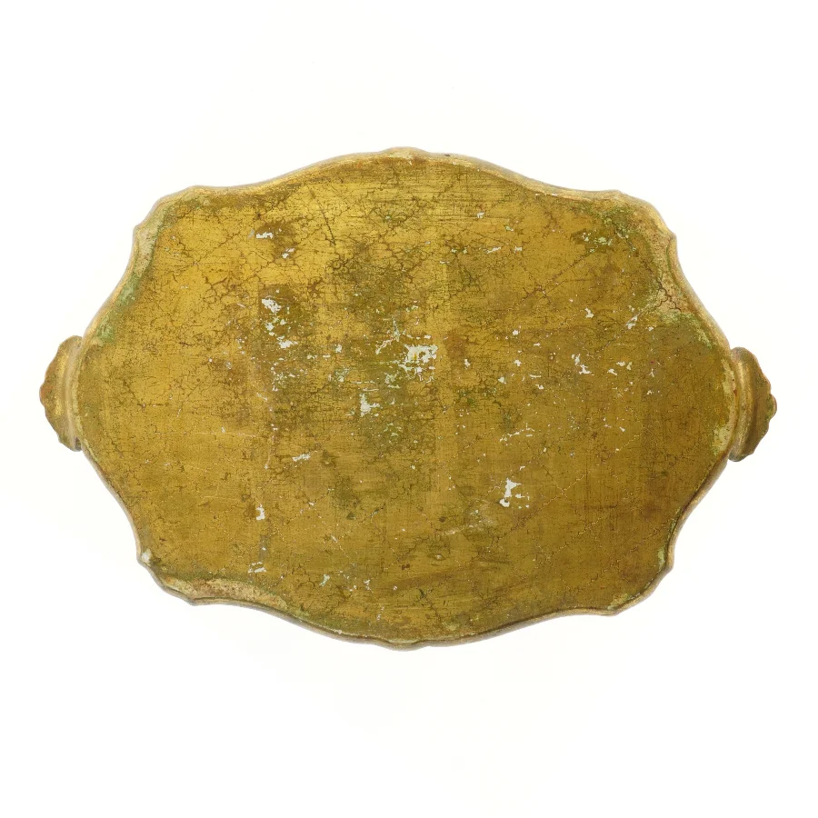 Dekoreret vintagebakke (str. 59,5x40,5 cm)