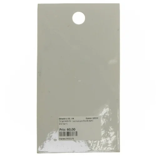 Smørebrik med blå kant (str. 20x11 cm)