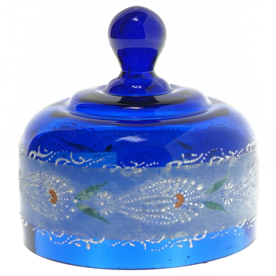 Antik glaskuppel (str. Ø 13 cm)