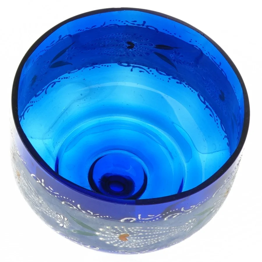 Antik glaskuppel (str. Ø 13 cm)