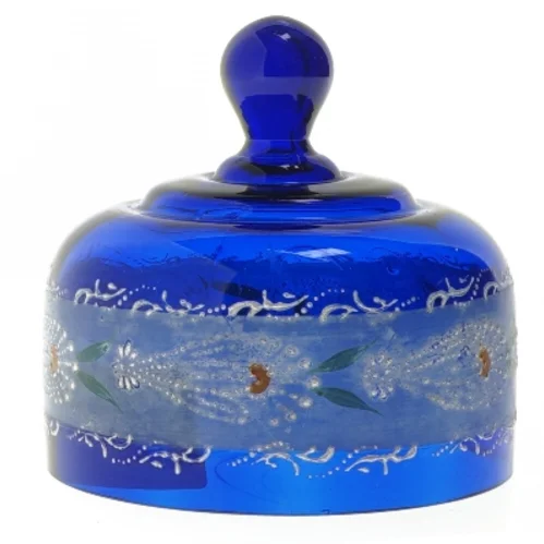 Antik glaskuppel (str. Ø 13 cm)