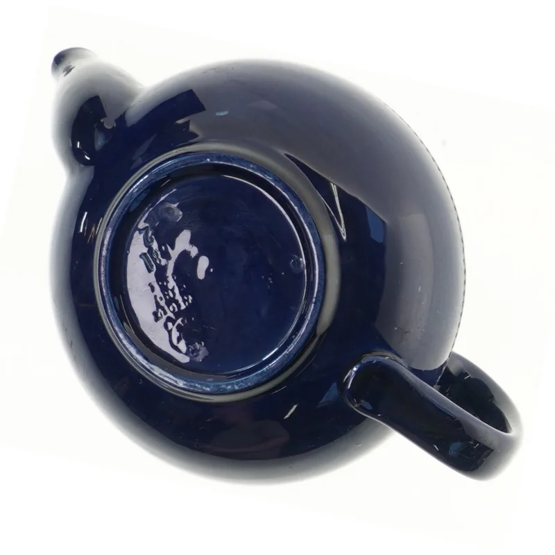 Stor blå tekande (str. Ø 17x14 cm)