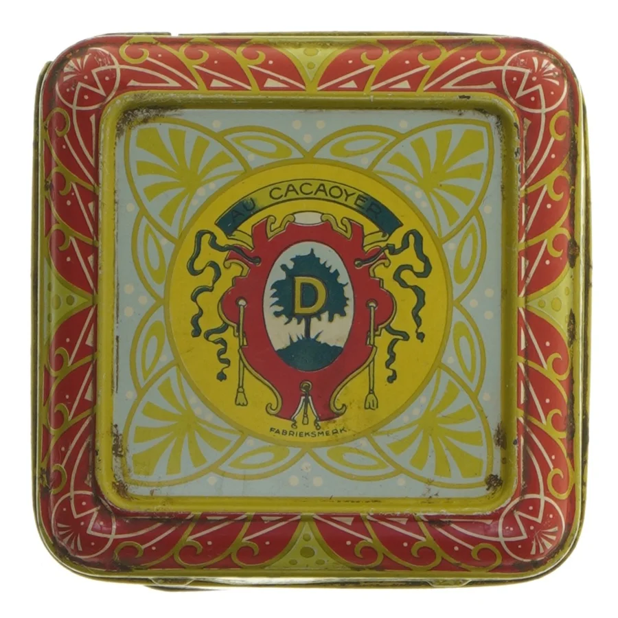 Droste kakao dåse fra Droste (str. 19x10x10 cm)