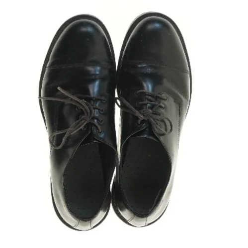 Sorte lædersko fra Vagabond med snørebånd fra Vagabond (str. 41 )