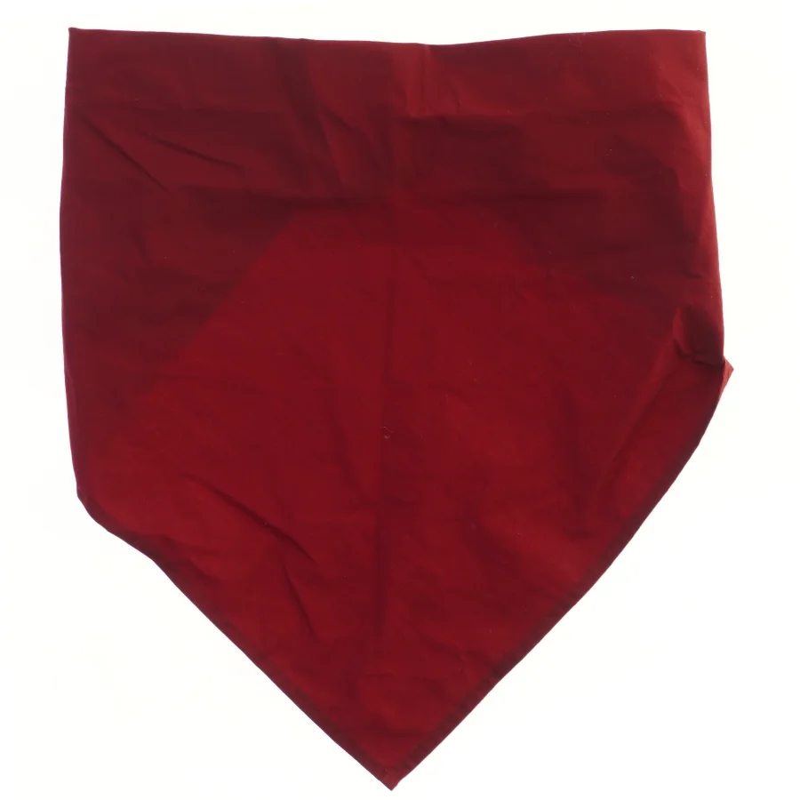 Rødt spejder tørklæde (str.  32,5x37 cm)