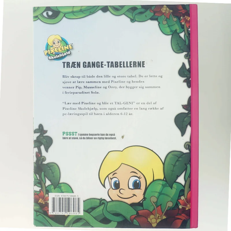 Lær med Pixeline og bliv et TAL-GENI : træn gange-tabellerne af Uknown Author (Bog)