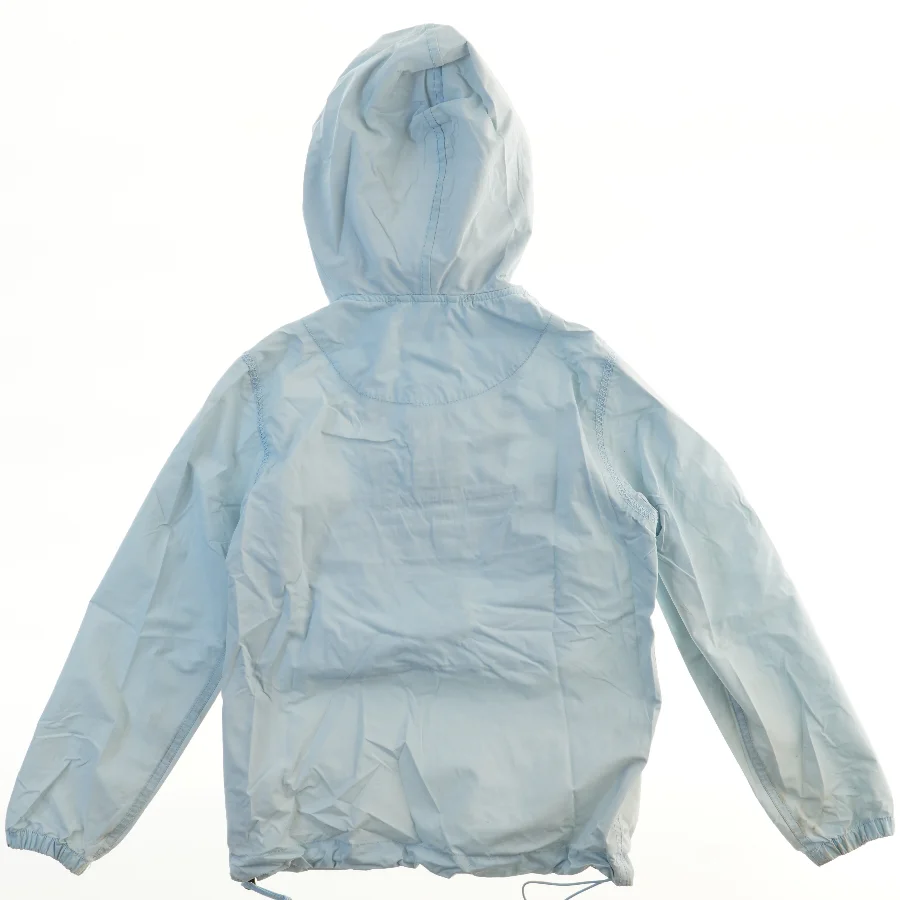 Lyseblå jakke med hætte (str. S)