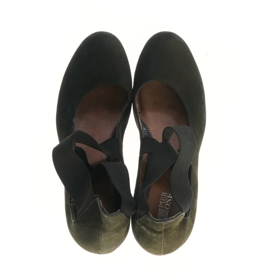 Sorte damesko med hæl fra Pier One (str. 41 )