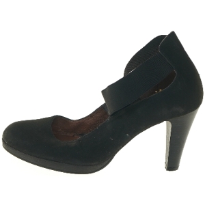 Sorte damesko med hæl fra Pier One (str. 41 )