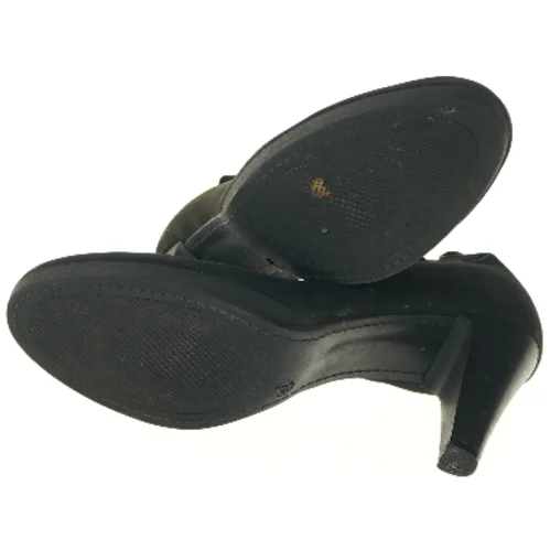 Sorte damesko med hæl fra Pier One (str. 41 )