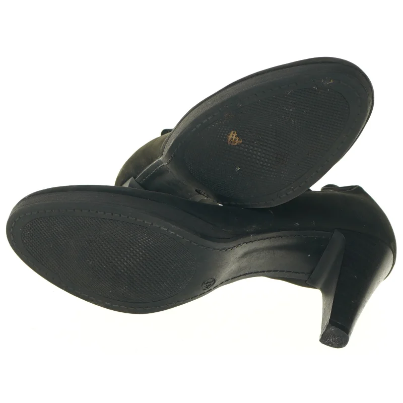 Sorte damesko med hæl fra Pier One (str. 41 )