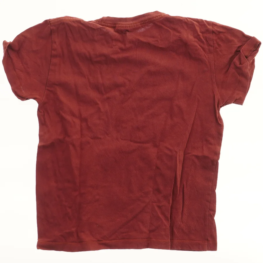 T-shirt med fototryk og tekst fra Molo (str. 128)