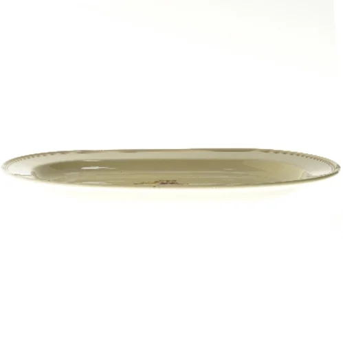 Oval serveringsfad med blomstermotiv fra Villeroy & Boch (str. 37x24 cm)