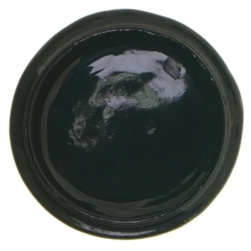 Dekoreret rund æske (str. Ø 7,5 cm)