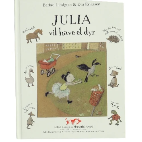 Julia vil have et dyr af Barbro Lindgren (Bog)