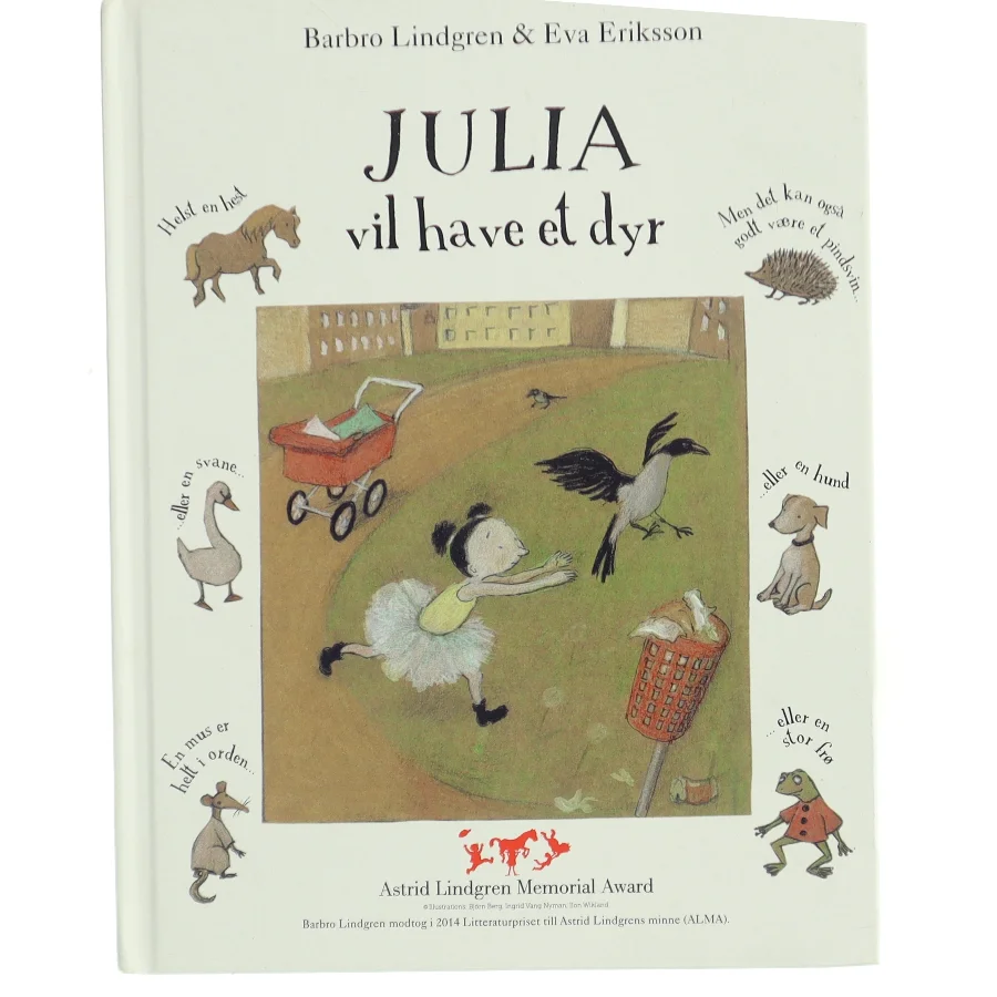 Julia vil have et dyr af Barbro Lindgren (Bog)