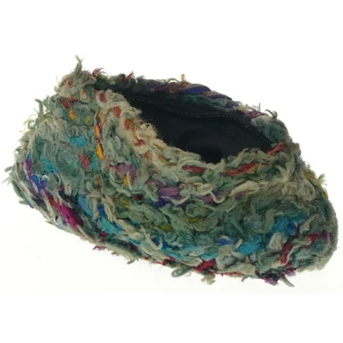 Farverig clutch taske med lynlås (str. 20x13,5 cm)