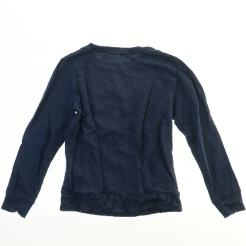 Langærmet trøje med tekst fra H&M (str. 140)