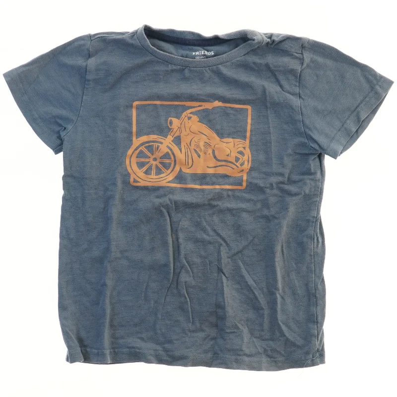 T-shirt med motorcykelmotiv fra Friends (str. 122)