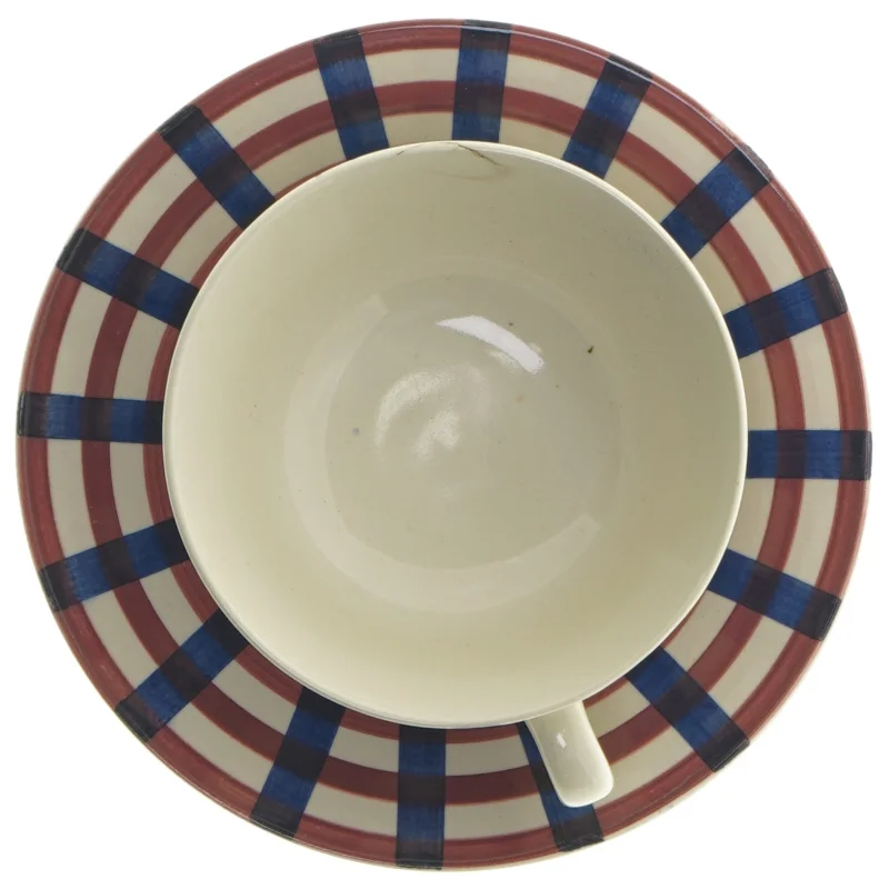 Kop og underkop med mønster fra Søholm (str. Ø 16 cm)