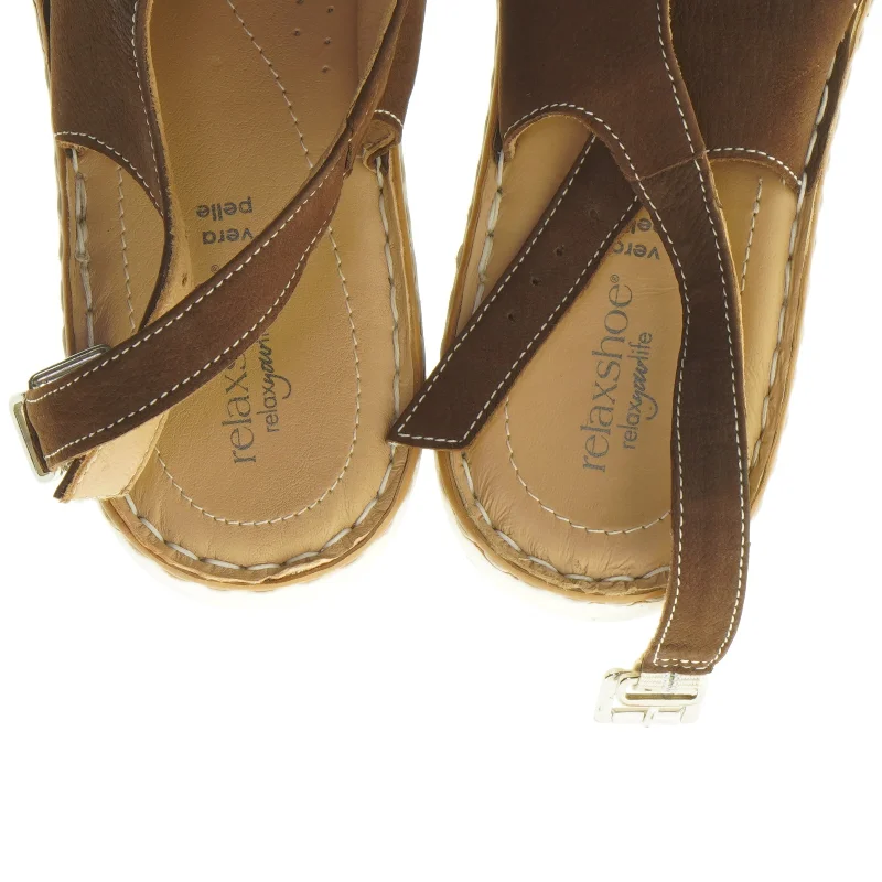 Brune Relaxshoe Sandaler fra Relaxshoe (str. 41)