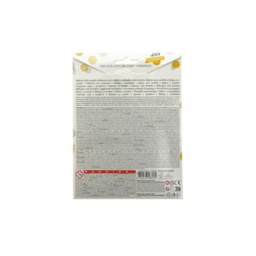 Balloner med konfetti