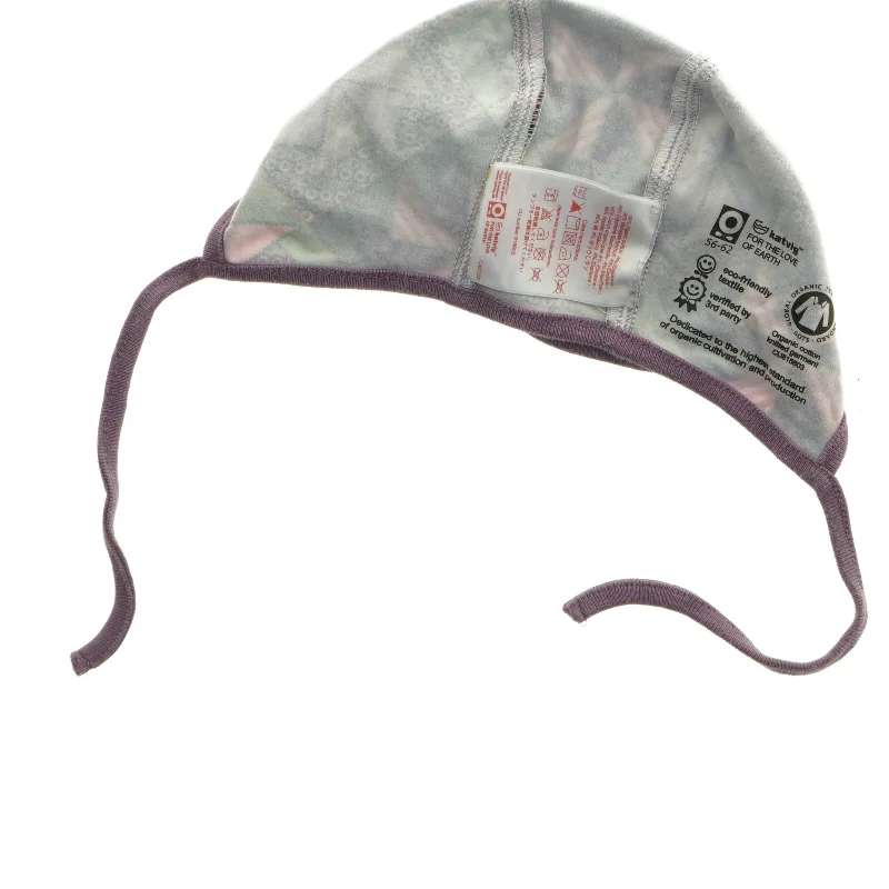 Babyhue i økologisk bomuld (str. 25 cm)