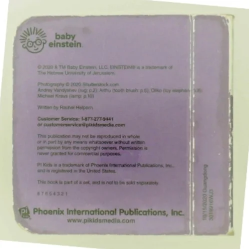 Baby Einstein godnat bog fra Baby Einstein