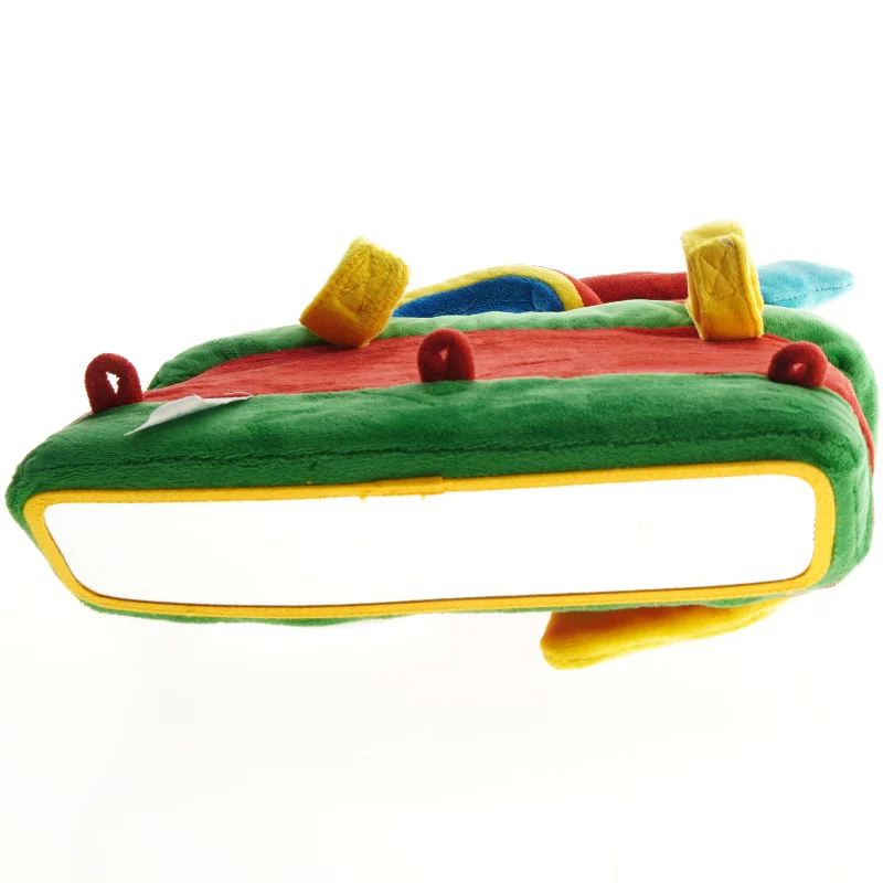 Farverig plystaske til børn fra Bellino (str. 40 x 32 cm)