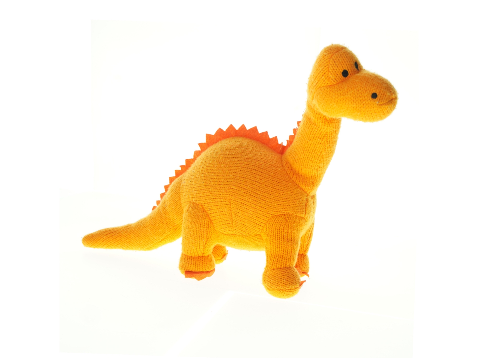 Strikket dinosaur bamse (str. 52 x 40 cm)