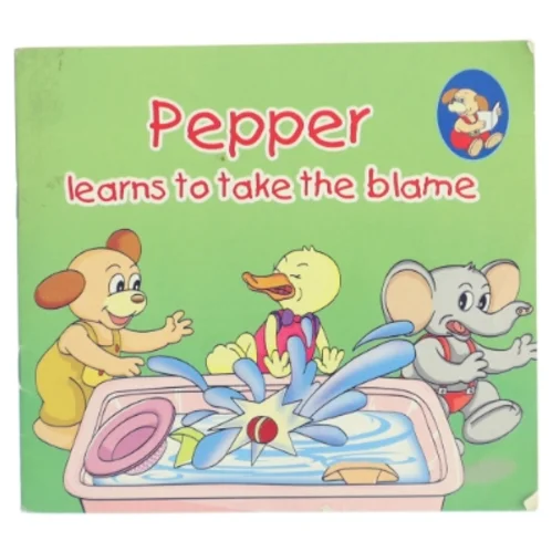 Pepper lærer at tage skylden børnebog