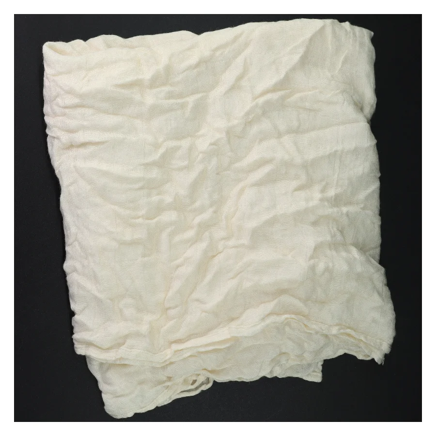 Hvidt bomuldslagen (str. 124 x 135 cm)
