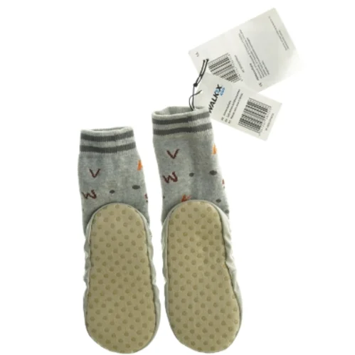 Børne sokker med gummisåler (str. 25)