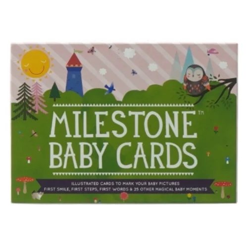 Milestone Baby Cards (str. 16 x 11 cm)