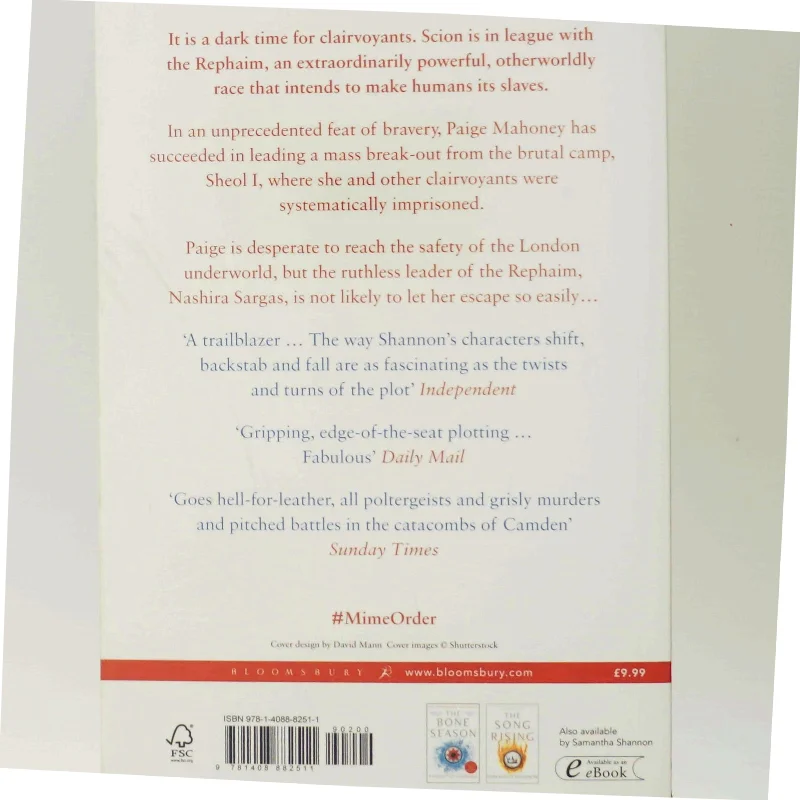 The Mime Order af Samantha Shannon (Bog)