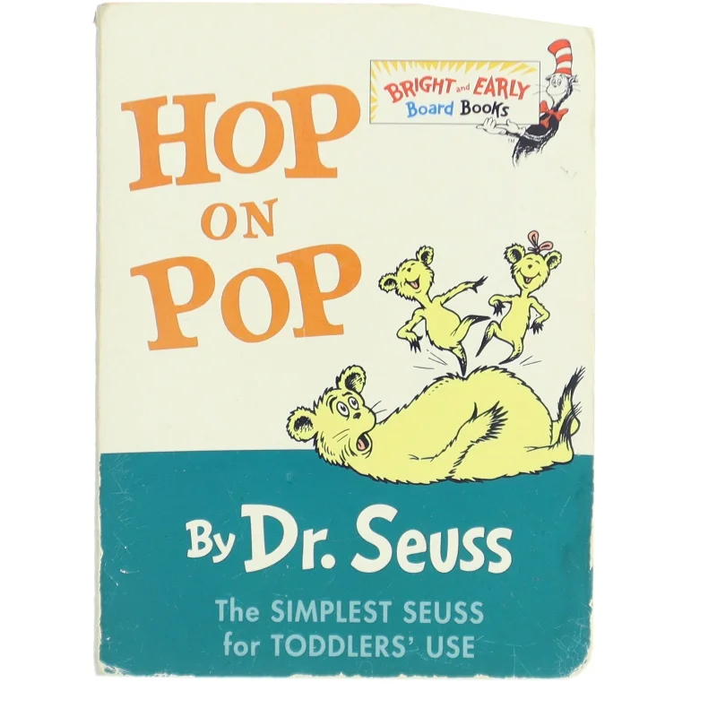 Dr. Seuss 'Hop on Pop' Pappæskebog fra Random House