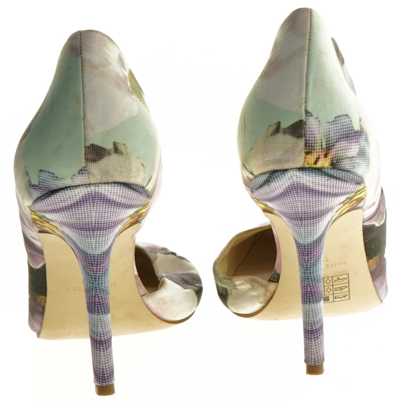 Blomsterprint stiletter (str. 11 m)