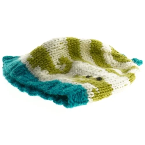 Strikket hat (str. 16 cm)