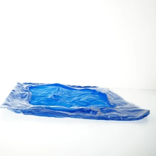 Oppustelig blåt bassin (str. 57 x 45 cm)