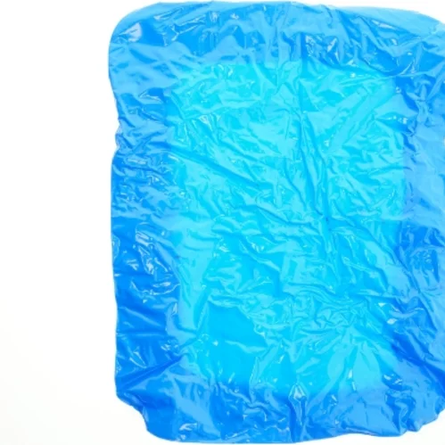 Oppustelig blåt bassin (str. 57 x 45 cm)