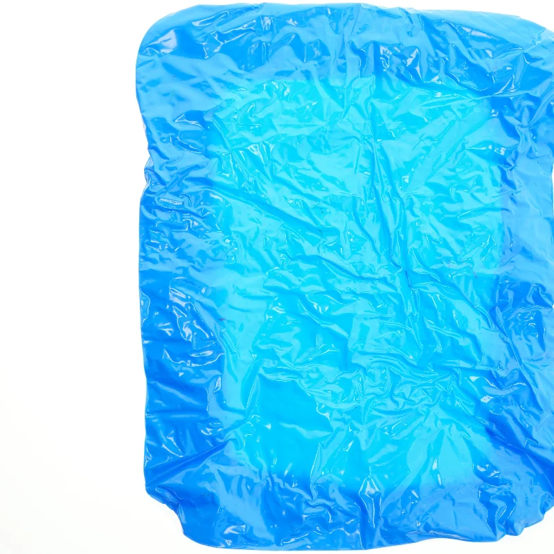 Oppustelig blåt bassin (str. 57 x 45 cm)